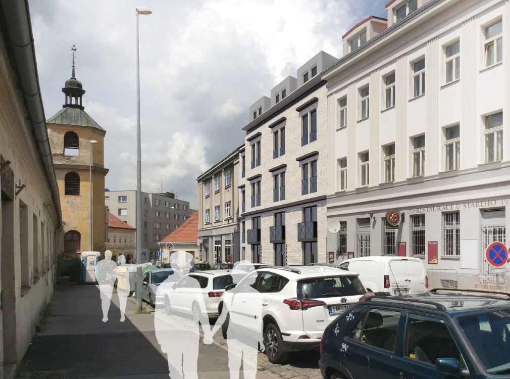 Výstavba činžovního domu, Praha Braník - 4